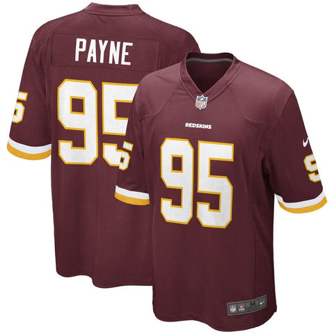 DaRon Payne Washington Redskins Game Jersey – Burgundy 2019
