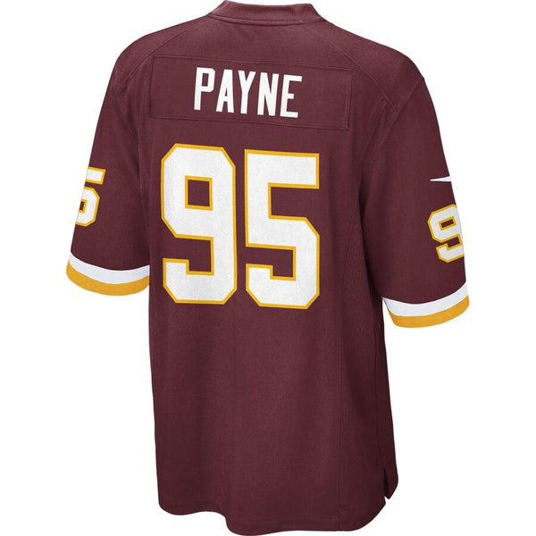 DaRon Payne Washington Redskins Game Jersey – Burgundy 2019