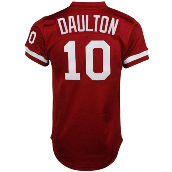 Darren Daulton Philadelphia Phillies Mitchell &amp; Ness Cooperstown Mesh Batting Practice Jersey - Red 2019