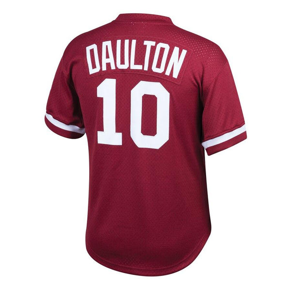 Darren Daulton Philadelphia Phillies Mitchell &amp; Ness Youth Cooperstown Collection Mesh Batting Practice Jersey – Burgundy 2019
