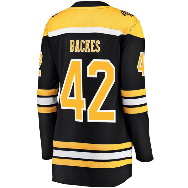 David Backes Boston Bruins Women's Breakaway Player Jersey - Black 2019