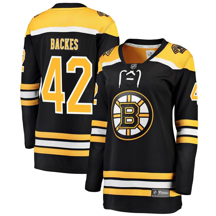David Backes Boston Bruins Women's Breakaway Player Jersey - Black 2019
