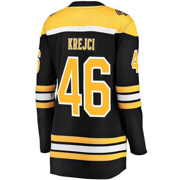 David Krejci Boston Bruins Women's Breakaway Player Jersey - Black 2019