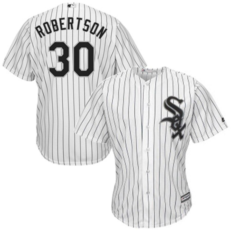 David Robertson Chicago White Sox Majestic Cool Base Player Jersey - White 2019