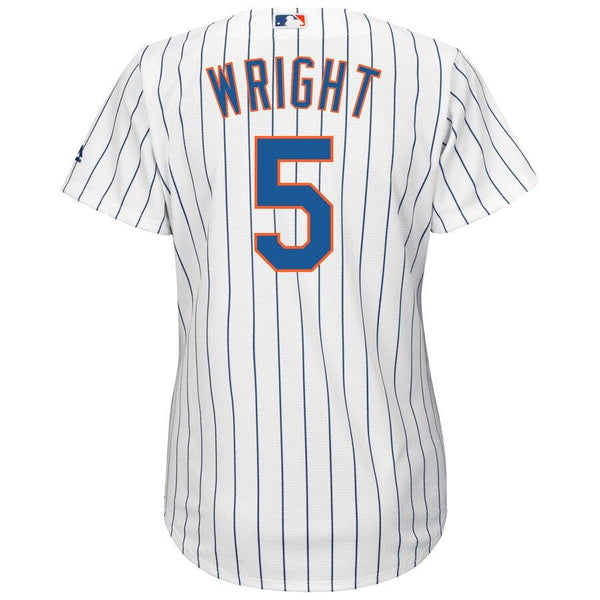 David Wright New York Mets Majestic Women's Cool Base Jersey - White 2019