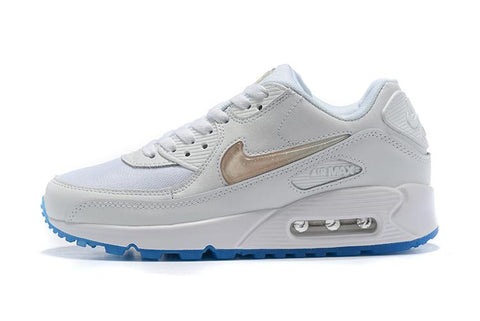 Nike Wmns Air Max 90 'White Seven Color' Shoes Sneaker Sale Men Size US 7, 8, 8.5, 9, 10, 11