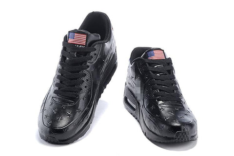 Nike Air Max 90 'Independence Day Black' Shoes Sneaker Sale Men Size US 7, 8, 8.5, 9, 10, 11