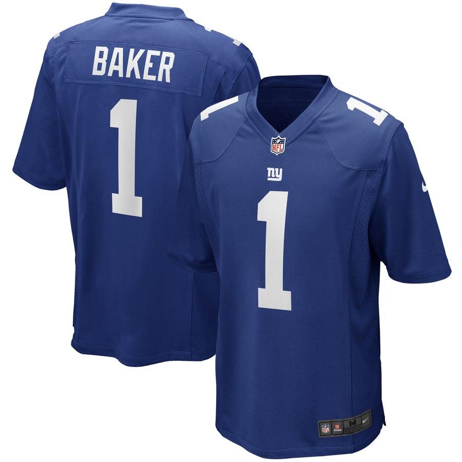 Deandre Baker New York Giants 2019 NFL Draft First Round Pick Game Jersey – Royal 2019