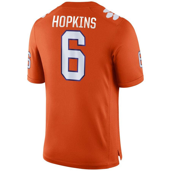 DeAndre Hopkins Clemson Tigers Game Jersey – Orange 2019
