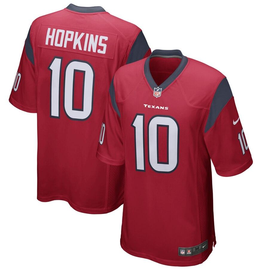 DeAndre Hopkins Houston Texans Game Jersey - Red 2019