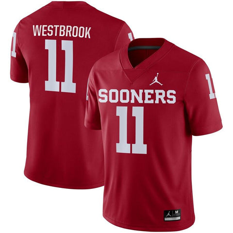 Dede Westbrook Oklahoma Sooners Jordan Brand Game Jersey – Crimson 2019