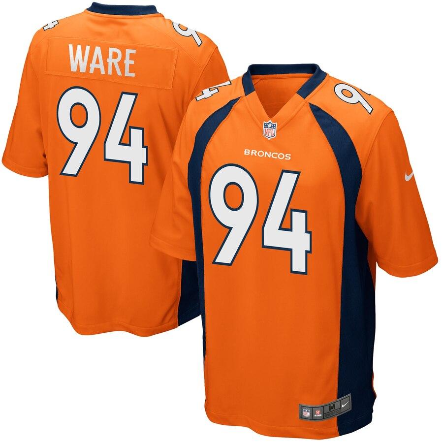 Demarcus Ware Denver Broncos Game Jersey - Orange 2019