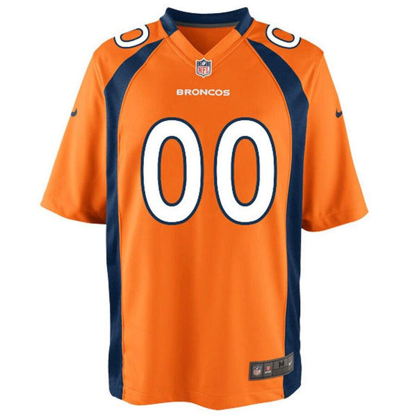 Denver Broncos Custom Game Jersey - Orange 2019