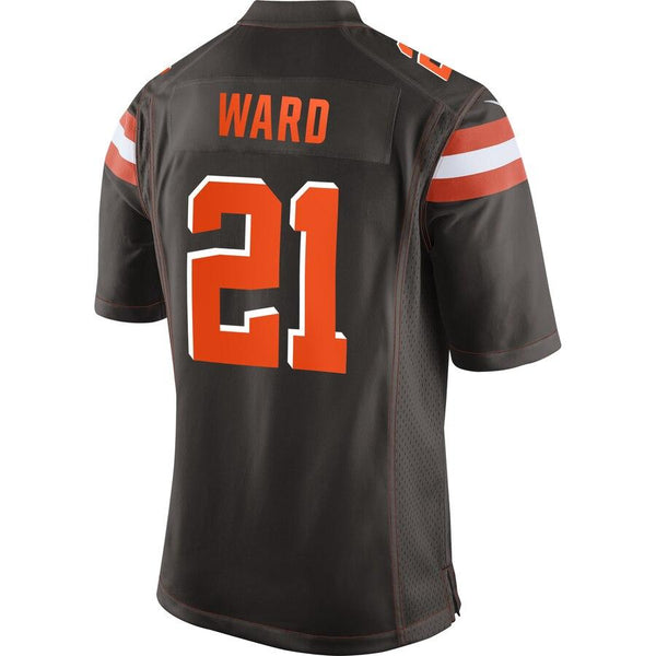 Denzel Ward Cleveland Browns Game Jersey – Brown 2019