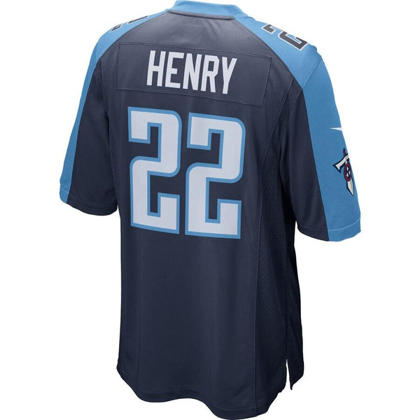 Derrick Henry Tennessee Titans Game Jersey - Navy 2019