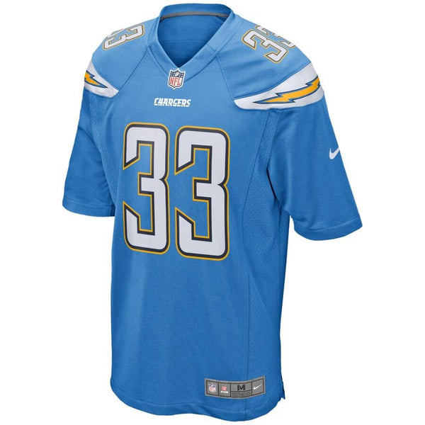 Derwin James Los Angeles Chargers Game Jersey – Powder Blue 2019