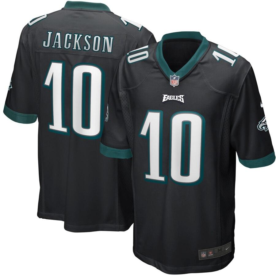 DeSean Jackson Philadelphia Eagles Game Jersey – Black 2019