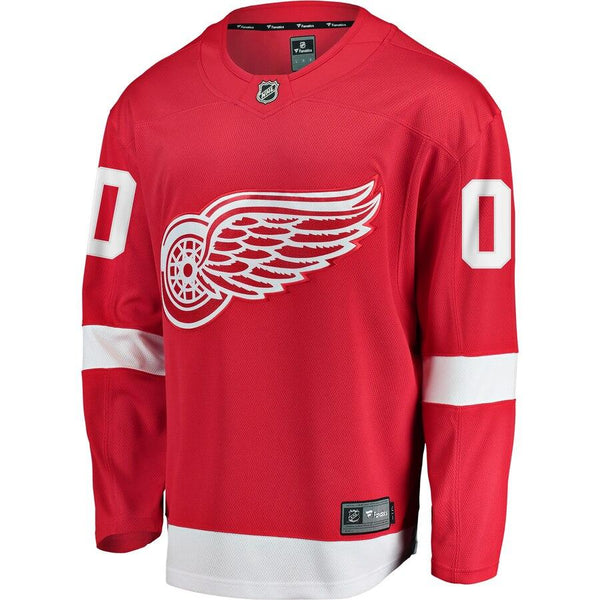 Detroit Red Wings Home Breakaway Custom Jersey - Red 2019