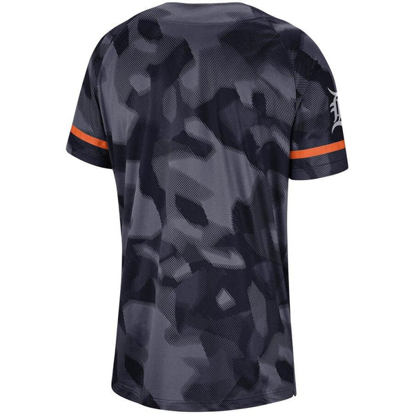 Detroit Tigers Camo Jersey - Navy 2019