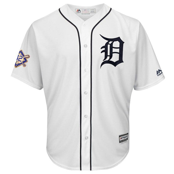 Detroit Tigers Majestic 2019 Jackie Robinson Day Official Cool Base Jersey – White 2019