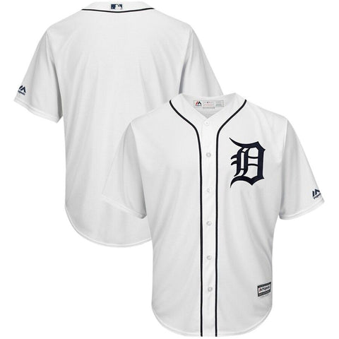 Detroit Tigers Majestic Official Cool Base Team Jersey – White 2019