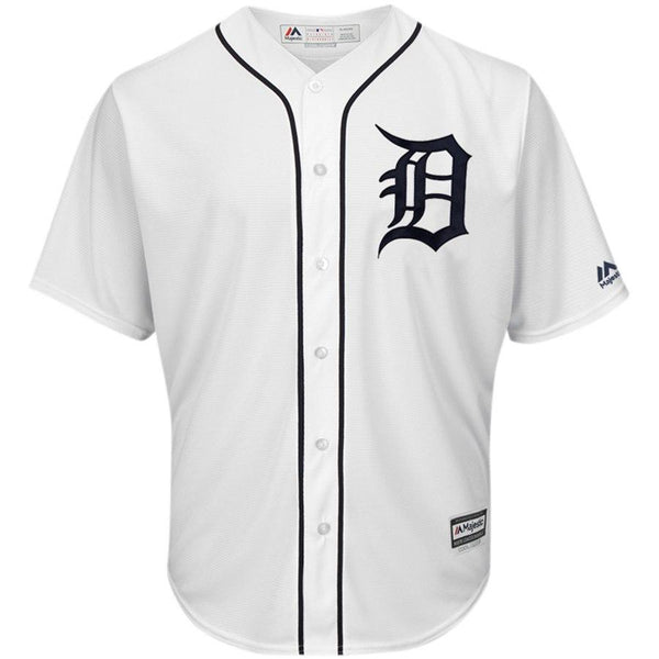 Detroit Tigers Majestic Official Cool Base Team Jersey – White 2019