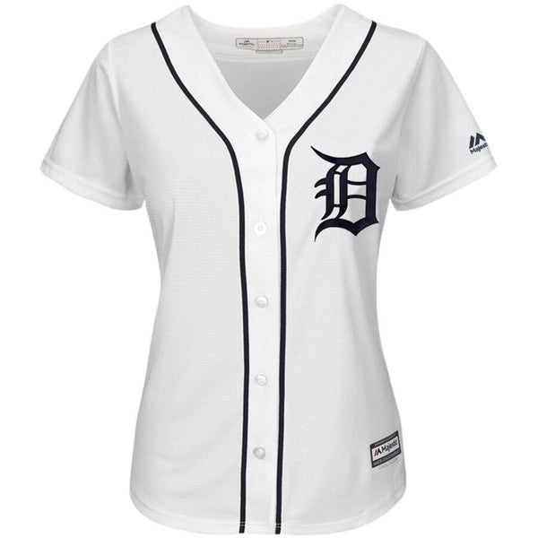 Detroit Tigers Majestic Women's Cool Base Team Jersey – White 2019