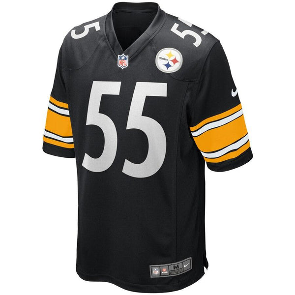 Devin Bush Pittsburgh Steelers 2019 NFL Draft First Round Pick Game Jersey – Black 2019