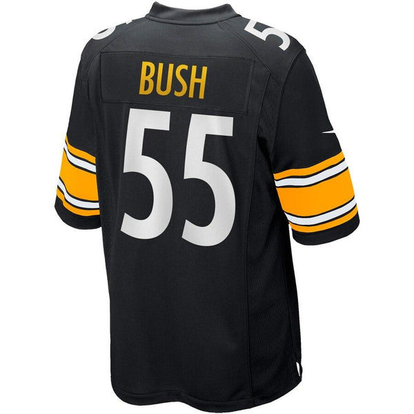 Devin Bush Pittsburgh Steelers 2019 NFL Draft First Round Pick Game Jersey – Black 2019