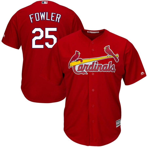 Dexter Fowler St. Louis Cardinals Majestic Alternate Cool Base Jersey - Red 2019