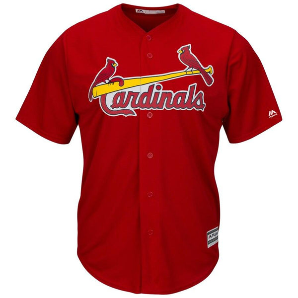Dexter Fowler St. Louis Cardinals Majestic Alternate Cool Base Jersey - Red 2019