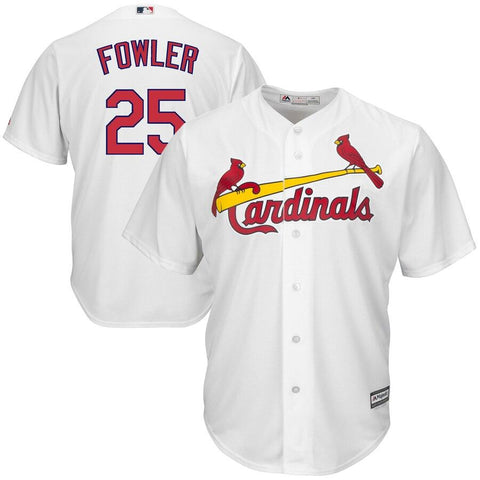 Dexter Fowler St. Louis Cardinals Majestic Home Cool Base Jersey - White 2019