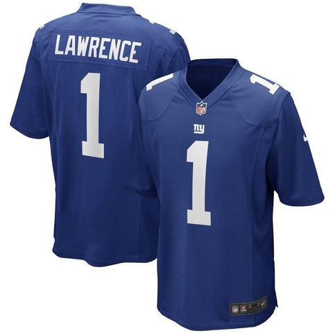 Dexter Lawrence New York Giants 2019 NFL Draft First Round Pick Game Jersey – Royal 2019