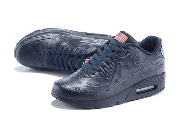 Nike Air Max 90 'Independence Day Midnight Navy' Shoes Sneaker Sale Men Size US 7, 8, 8.5, 9, 10, 11