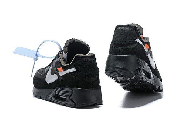 OFF-WHITE x Nike Air Max 90 'Black' Shoes Sneaker Sale Men Size US 7, 8, 8.5, 9, 10, 11