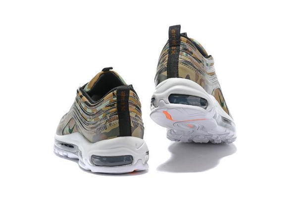 Nike Air Max 97 Camouplage Coffe Green Shoes Sale Size US 7, 8, 8.5, 9, 10, 11