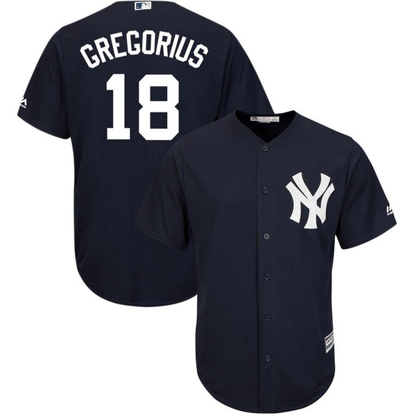 Didi Gregorius New York Yankees Majestic Official Cool Base Player Jersey - Navy 2019