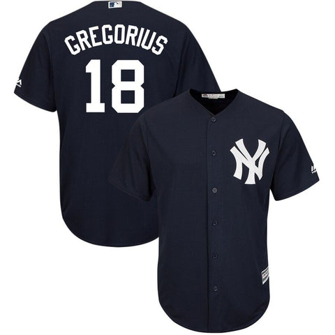Didi Gregorius New York Yankees Majestic Official Cool Base Player Jersey - Navy 2019