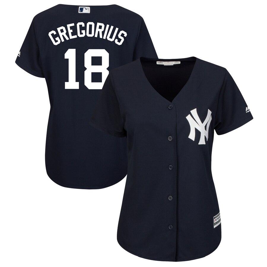 Didi Gregorius New York Yankees Majestic Women's Cool Base Player Jersey – Navy 2019