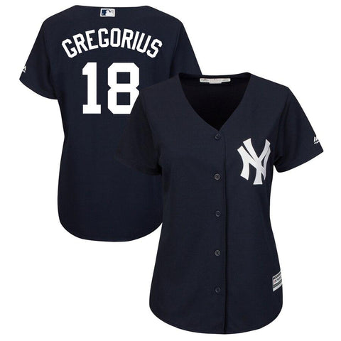Didi Gregorius New York Yankees Majestic Women's Cool Base Player Jersey – Navy 2019