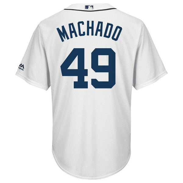 Dixon Machado Detroit Tigers Majestic Home Cool Base Player Jersey – White 2019