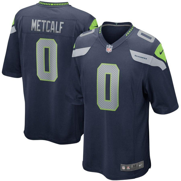 DK Metcalf Seattle Seahawks 2019 NFL Draft Pick Game Jersey – Navy 2019