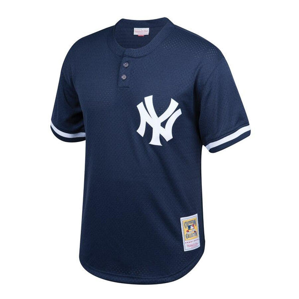 Don Mattingly New York Yankees Mitchell &amp; Ness Youth Cooperstown Collection Mesh Batting Practice Jersey – Navy 2019