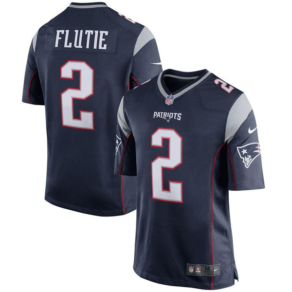 Doug Flutie New England Patriots Retired Player Game Jersey - Navy Blue 2019