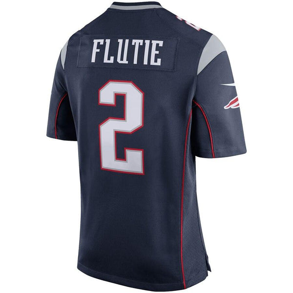 Doug Flutie New England Patriots Retired Player Game Jersey - Navy Blue 2019