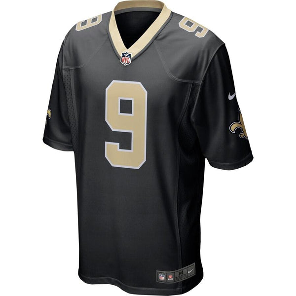 Drew Brees New Orleans Saints Team Color Game Jersey – Black 2019