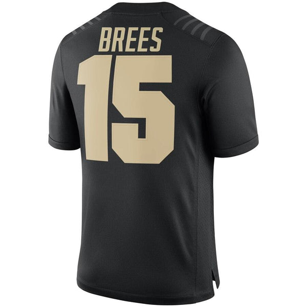 Drew Brees Purdue Boilermakers Alumni Player Jersey – Black 2019