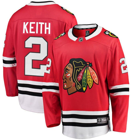 Duncan Keith Chicago Blackhawks Breakaway Player Jersey - Red 2019