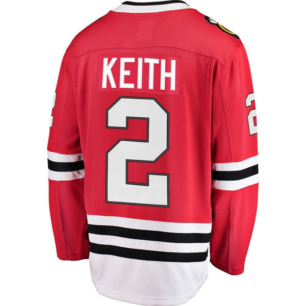 Duncan Keith Chicago Blackhawks Breakaway Player Jersey - Red 2019