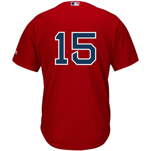Dustin Pedroia Boston Red Sox Majestic Alternate Official Cool Base Replica Player Jersey - Scarlet 2019